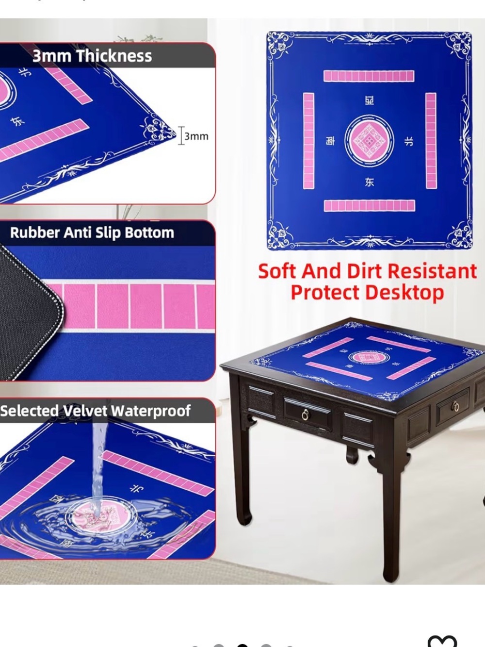 Premium Mahjong Mat - Picture 3 of 7